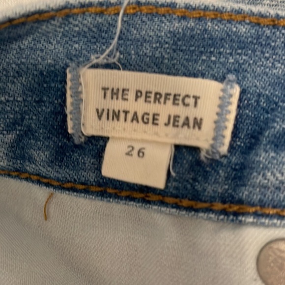 Madewell The Perfect Vintage Sz 26 - Picture 2 of 3